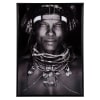 Black and White Portrait Canvas 52x72 of Mario Gerth